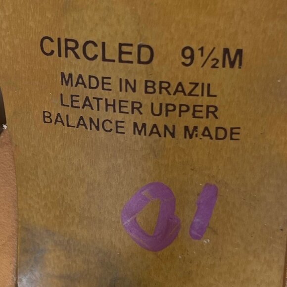 Carlos By Carlos Santana Sandals Leather Cork Heels Strappy Womens 9.5 M - Picture 9 of 9